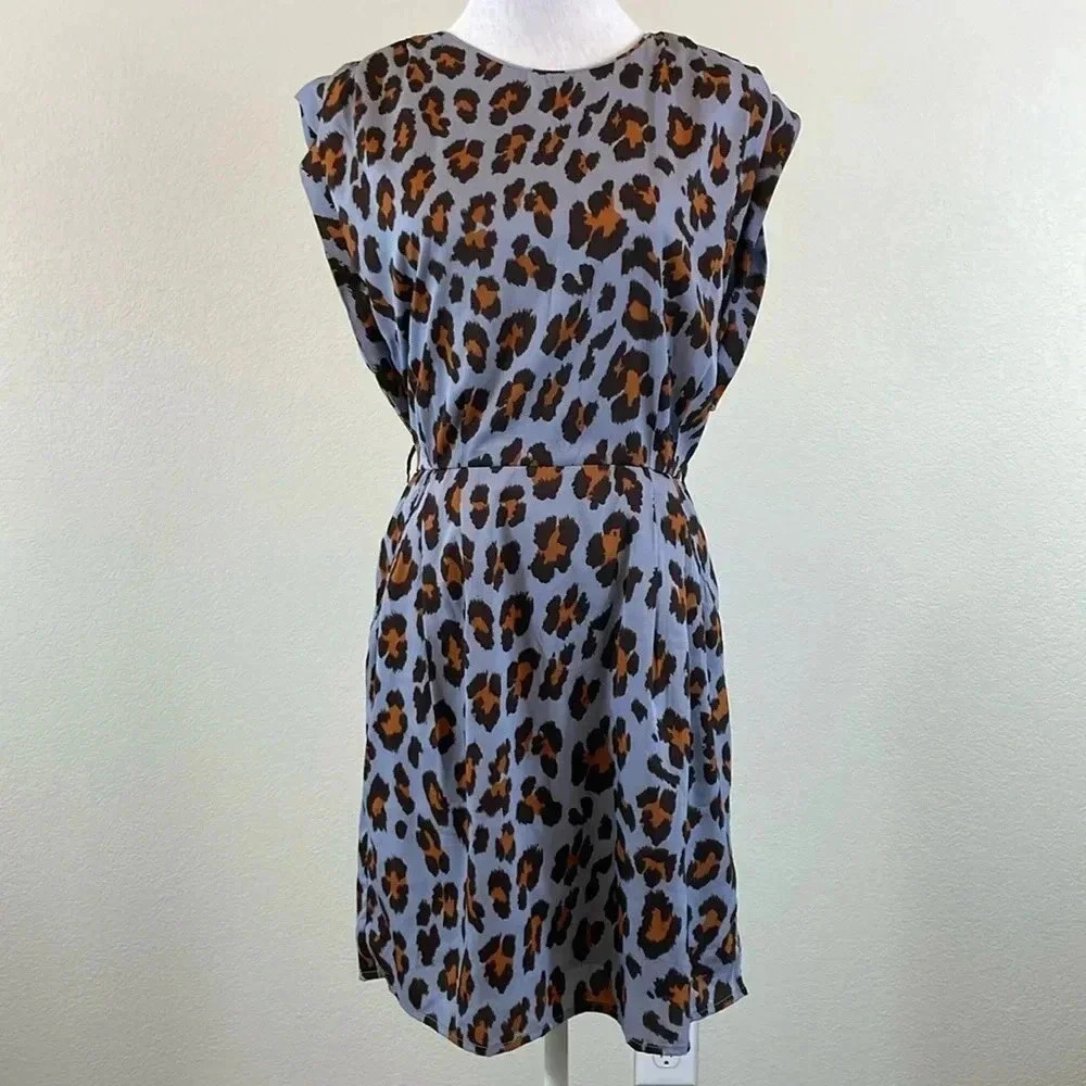 W118 by Walter Baker women’s size medium leopard print mini dress